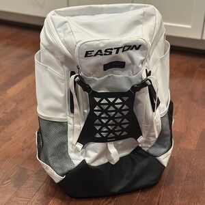 Easton Black and White Bat Bag Backpack
